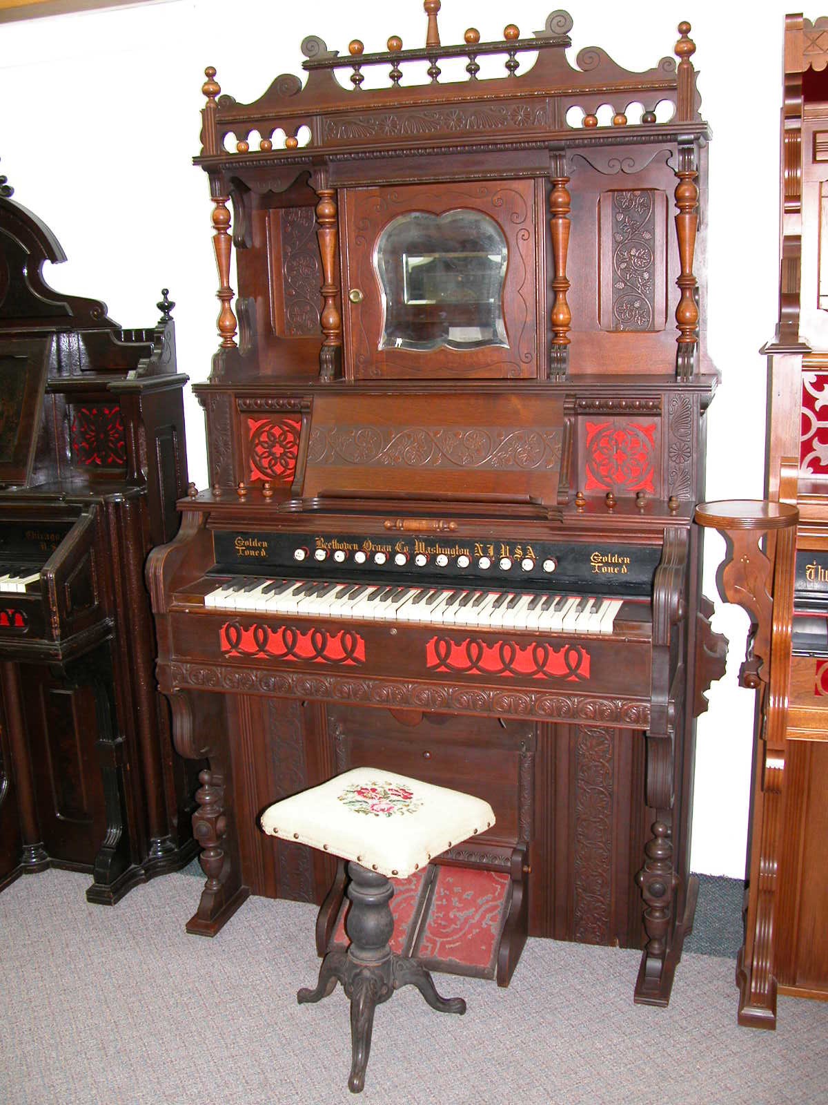 1891 Beethoven Organ Co. I.D. No. #35