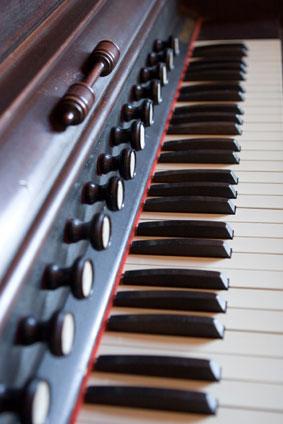 The Stops on a Pump Organ